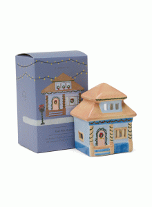 Комплект чаена свещ и керамичен ароматизатор Падивакс "Къща на източното крайбрежие"